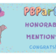 2025 PBParty Honorable Mentions