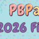 Congratulations 2026 PBParty Finalists!